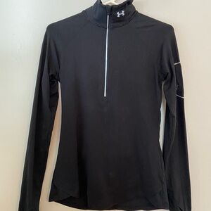 Under Armour Women's Black Long Sleeve Performance Top